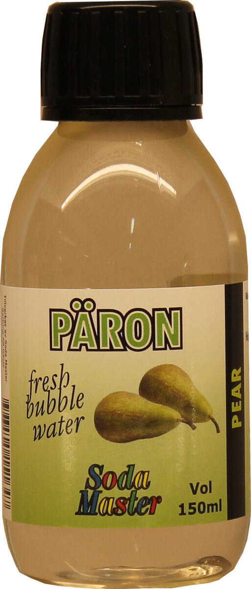 Vattensmaksättare med smak av päron ger gott päronvatten.