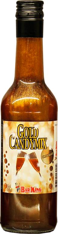 Gold Candymix drinkmix ger goda glittrande drinkar.