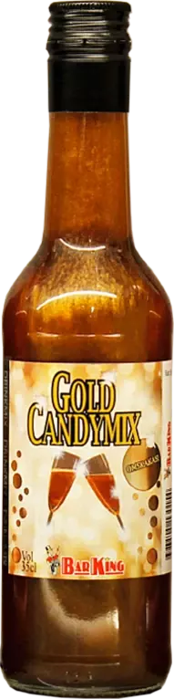 Gold Candymix drinkmix ger goda glittrande drinkar.