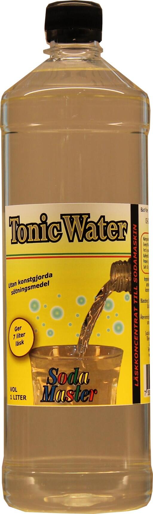 Tonic water läskkoncentrat.