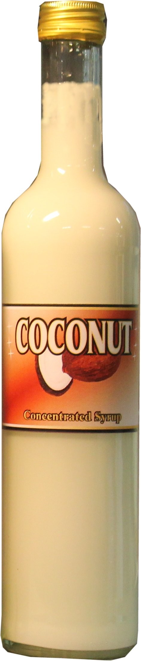 Ge drinken en god smaka av kokosnöt (kokos) med denna Coconut Syrup (sirap med smak av cocos).