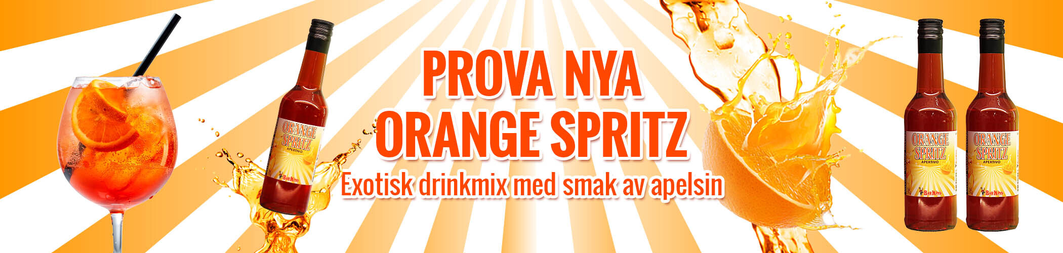 Nyhet: Orange spritz (Apertivo)